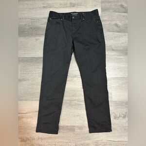 🚀Mens Banana Republic Slim Fit Travel Jean 33x30 - Charcoal Gray